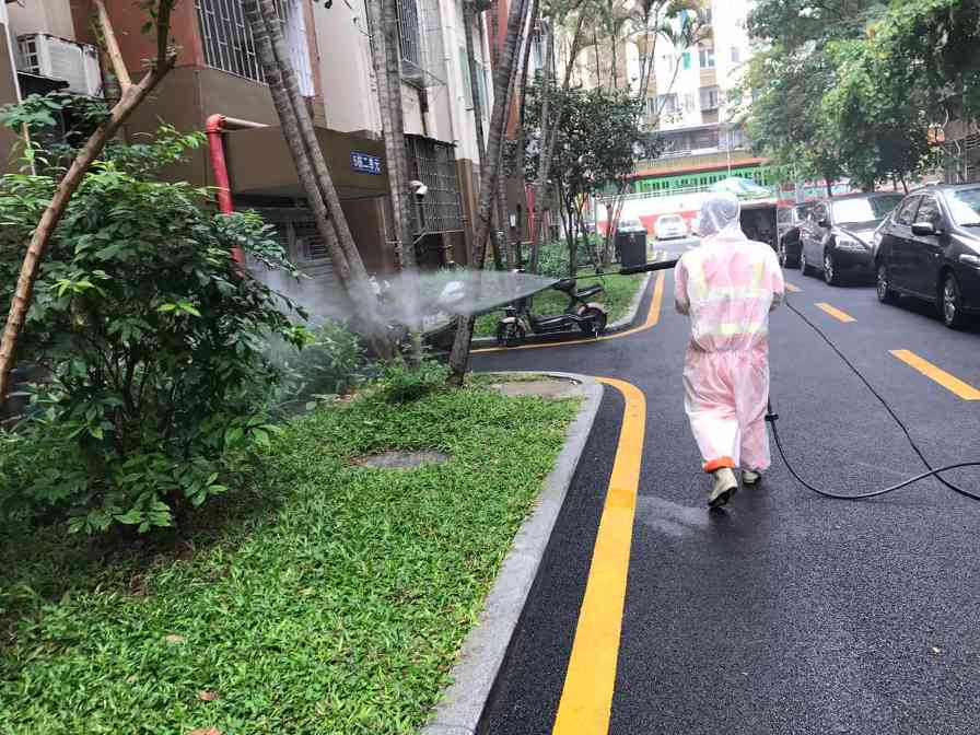 南山项目疫情防疫消杀(图2)