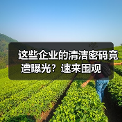 这些企业的清洁密码竟遭曝光?速来围观(图4) 这些企业的清洁密码竟遭曝光?速来围观(图4)