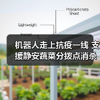 机器人走上抗疫一线 支援静安蔬菜分拨点消杀工作(图1) 机器人走上抗疫一线 支援静安蔬菜分拨点消杀工作(图1)