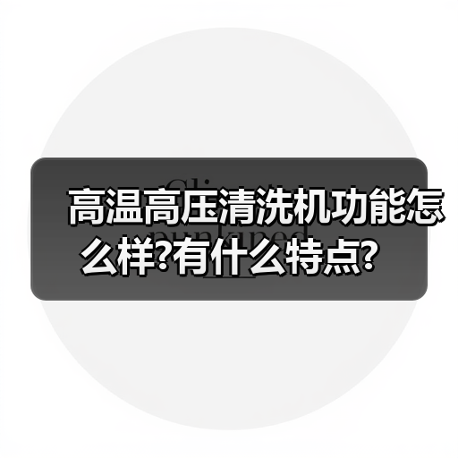高温高压清洗机功能怎么样?有什么特点?(图2) 高温高压清洗机功能怎么样?有什么特点?(图2)