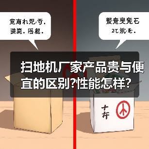 扫地机厂家产品贵与便宜的区别?性能怎样?（图3）