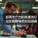 新质生产力助推清洁行业发展新格局论坛圆满落幕 明年3月 上海展再启清洁行业新篇（图1）