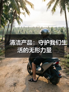 清洁产品:守护我们生活的无形力量(图1) 清洁产品:守护我们生活的无形力量(图1)
