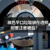 黑色平口垃圾袋在选择时要注意哪些？（图1）
