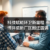 科技赋能环卫新里程 南博环境新厂区搬迁圆满成功（图1）