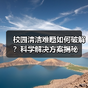 校园清洁难题如何破解?科学解决方案揭秘(图1) 校园清洁难题如何破解?科学解决方案揭秘(图1)